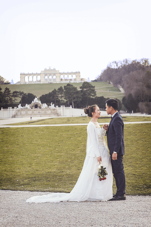 wedding, vienna winter